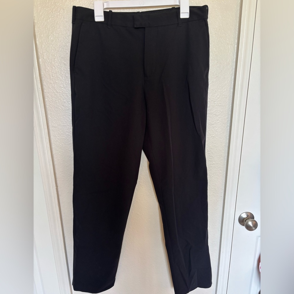 Van Heusen Flex Straight Black Men's Dress Pants